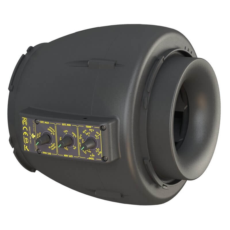 Secret Jardin DF16 Extractor EC Fan 150-250-350m³h Temp. Controlled